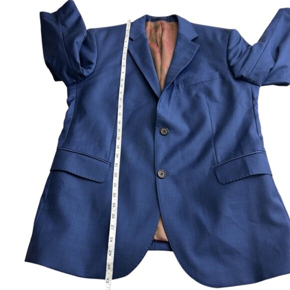 Oliver Wicks Men’s Two Button Super 110s Wool Blazer. Size 42S - Picture 8 of 9